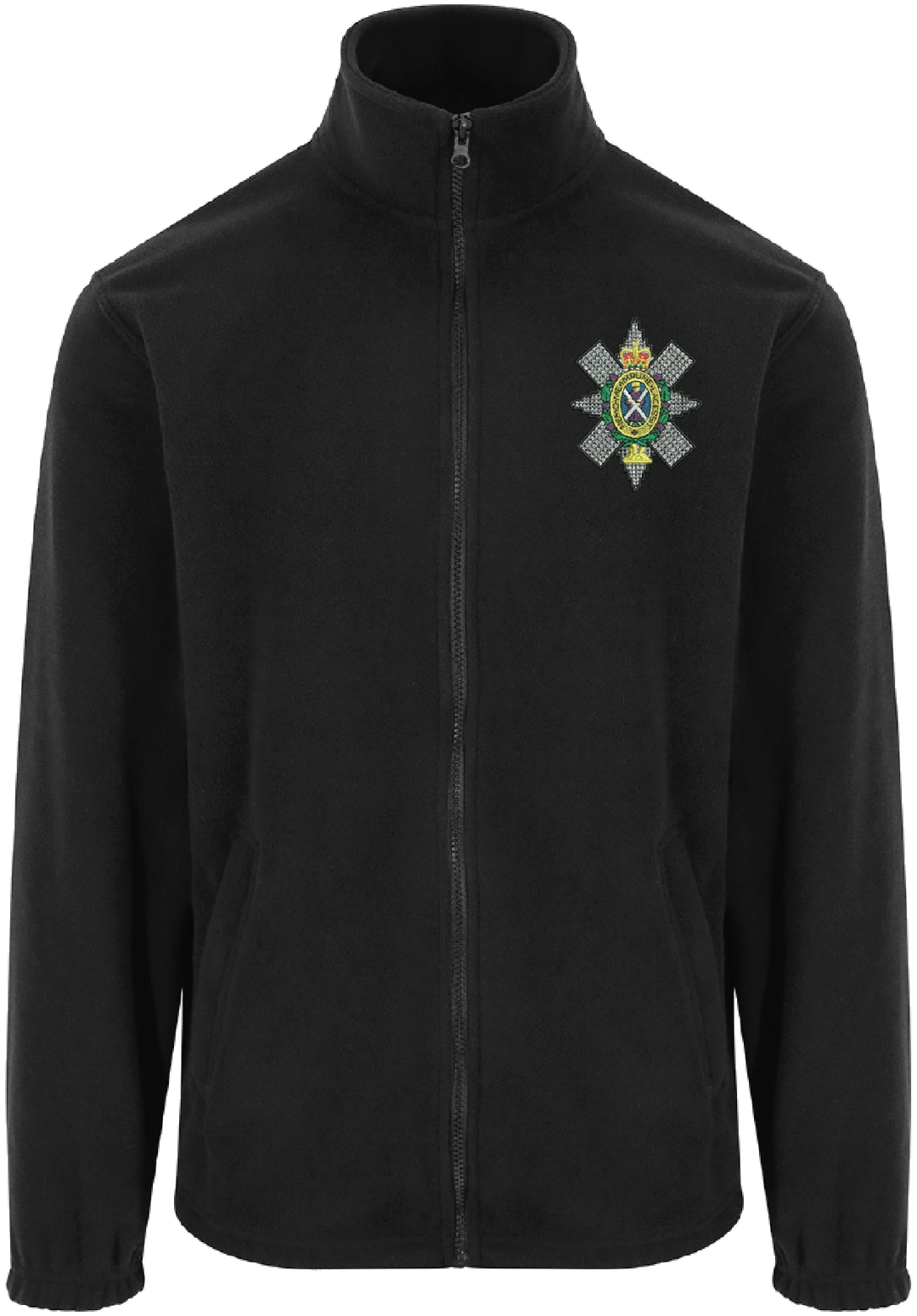 Black Watch Zipped Fleece