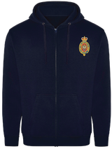 Blues and Royals Zipped Hoodie