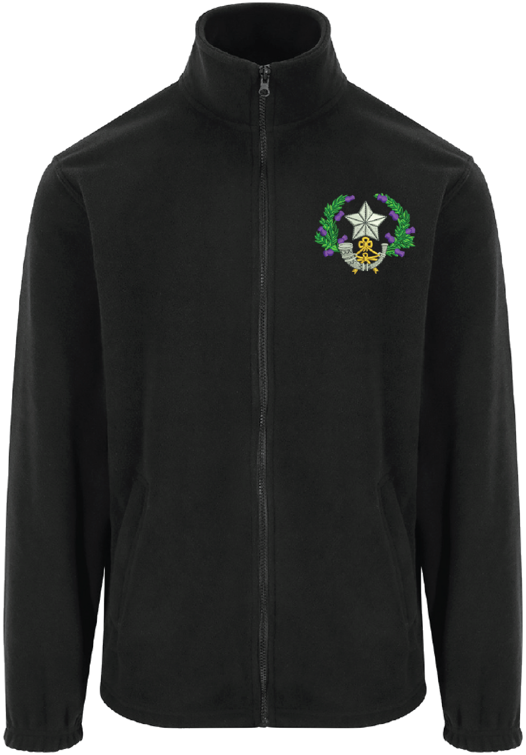 Cameronians (Scottish Rifles) Zipped Fleece