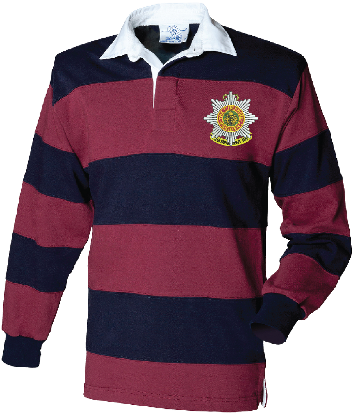 Cheshire Regiment Panelled Rugby Shirt
