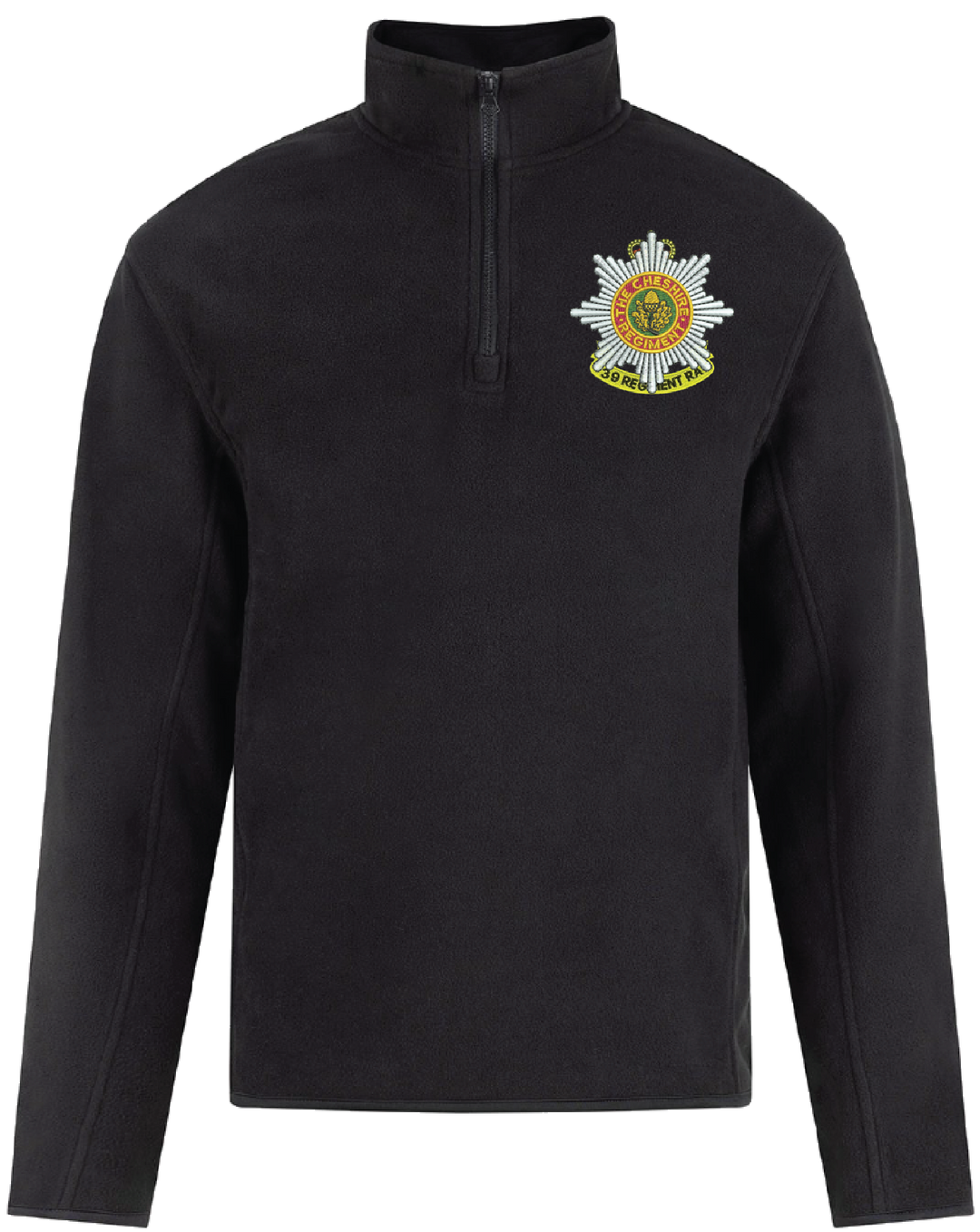 Cheshire Regiment Quarter Zip Fleece