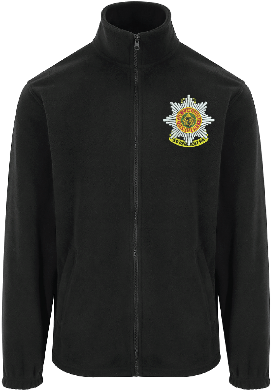 Cheshire Regiment Zipped Fleece