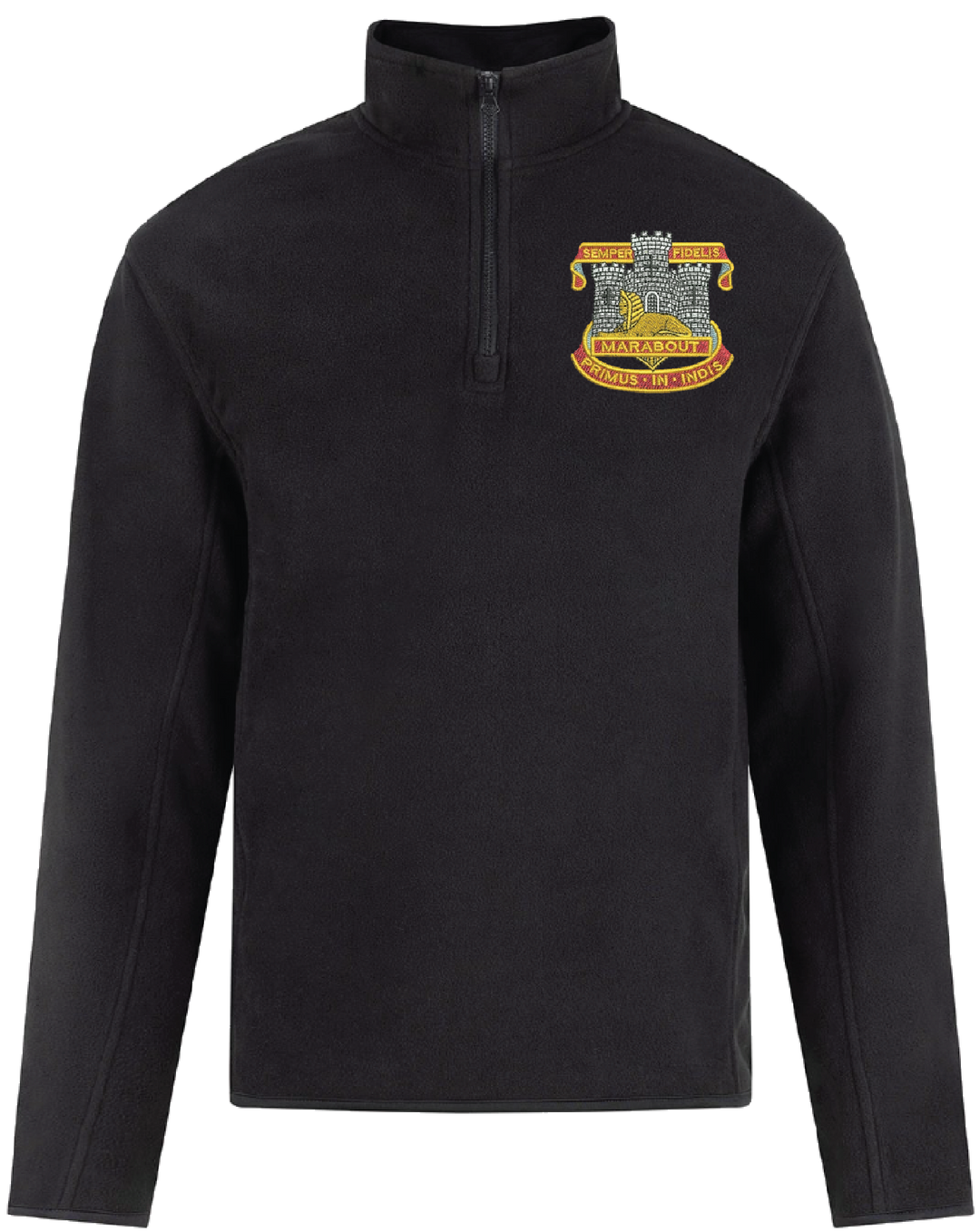 Devon and Dorset Regiment Quarter Zip Fleece
