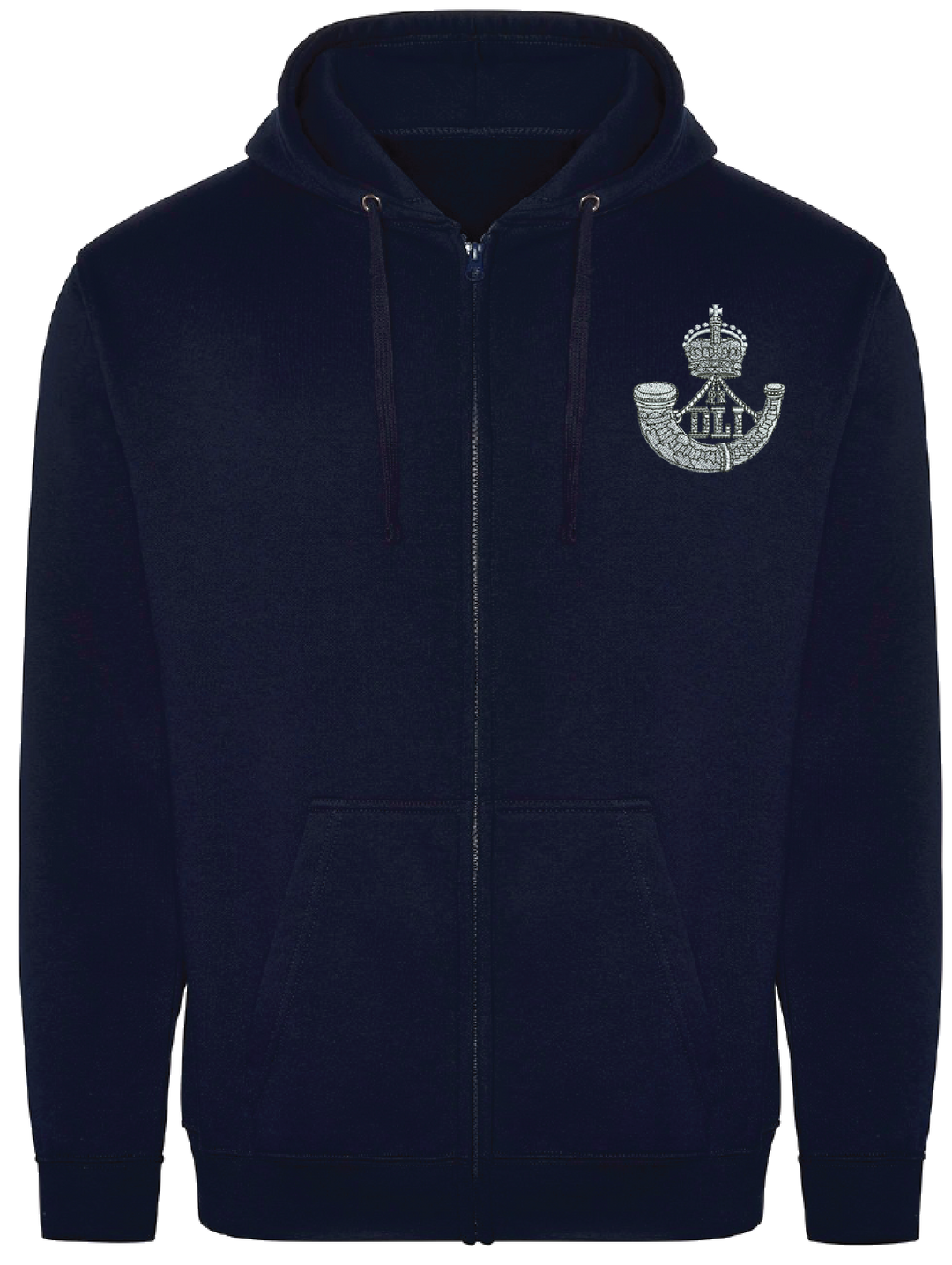 Durham Light Infantry Zipped Hoodie