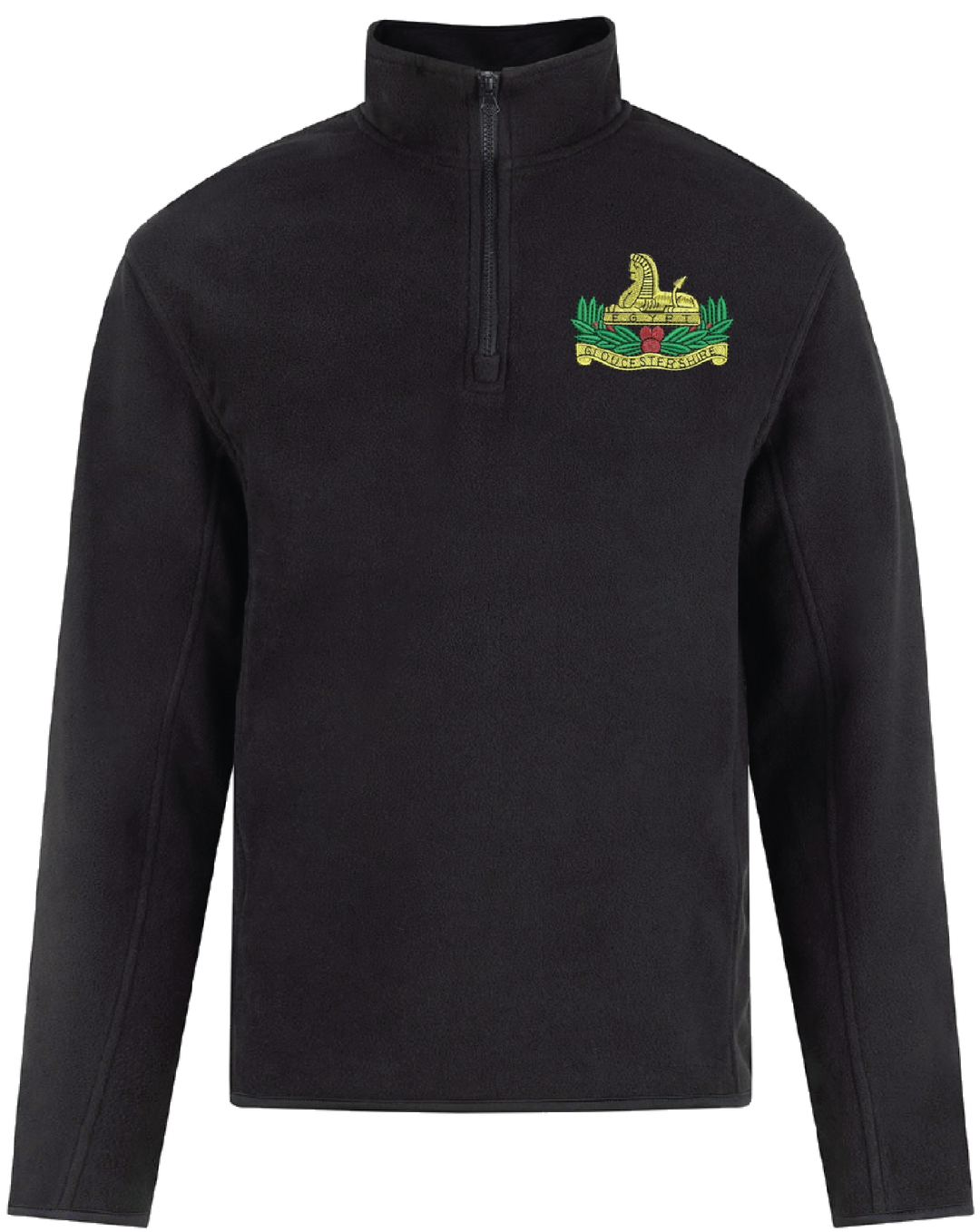 Gloucestershire Regiment Quarter Zip Fleece