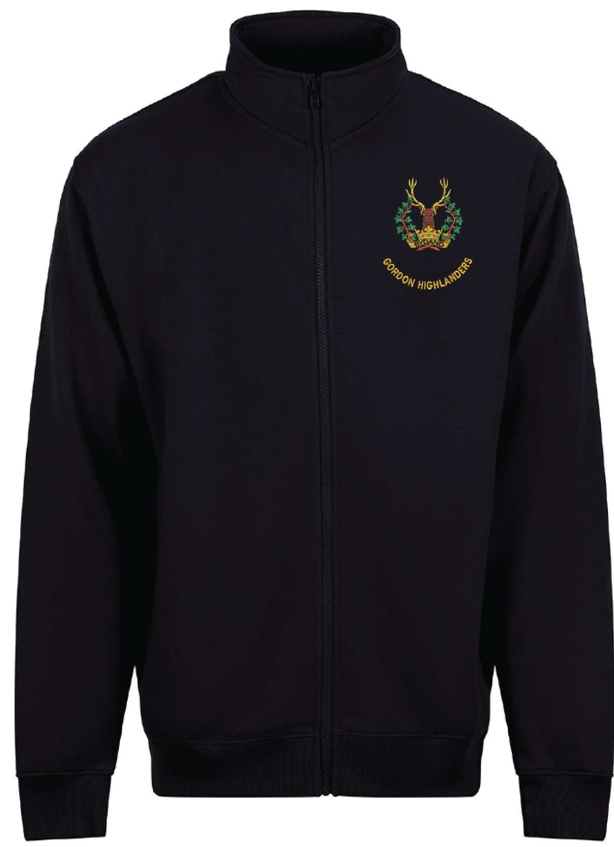 Gordon Highlanders Zipped Jacket