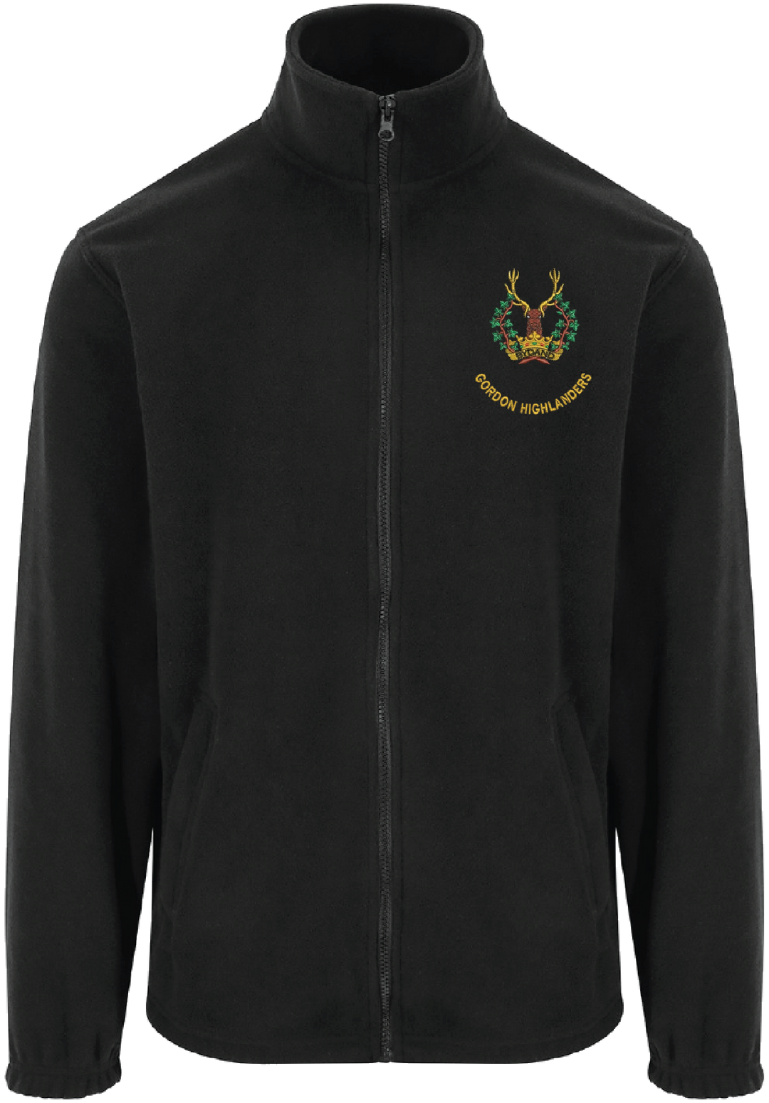 Gordon Highlanders Zipped Fleece