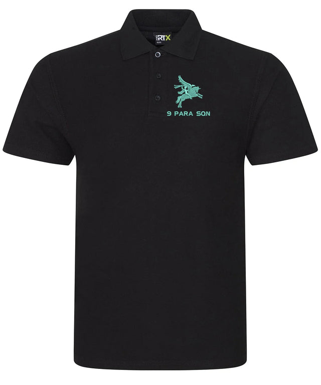 9 Para Sqn Embroidered Polo Shirt