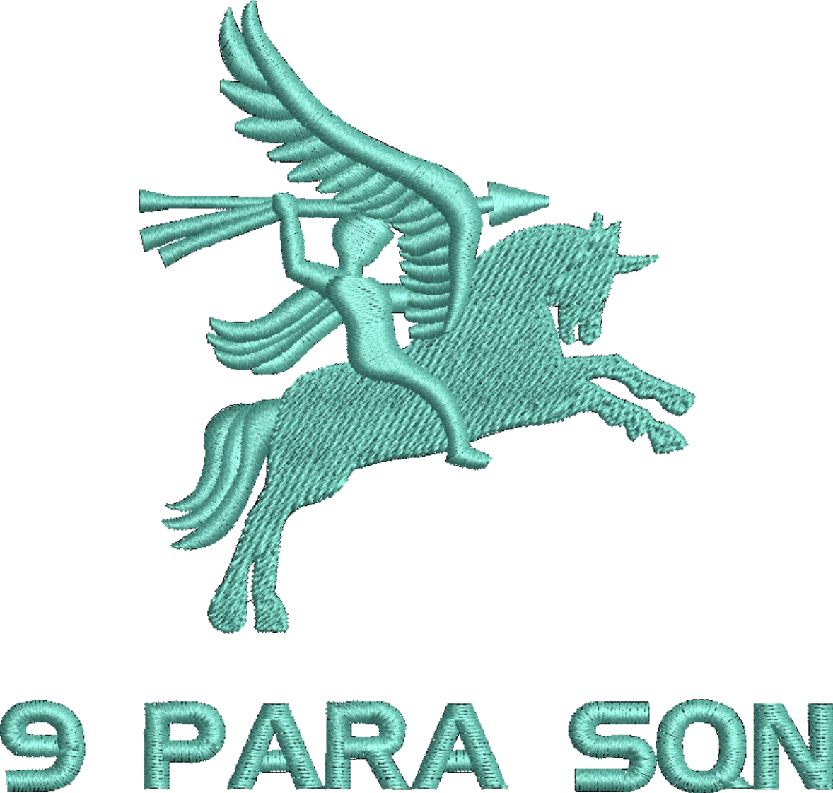 9 Para Sqn Embroidered Polo Shirt