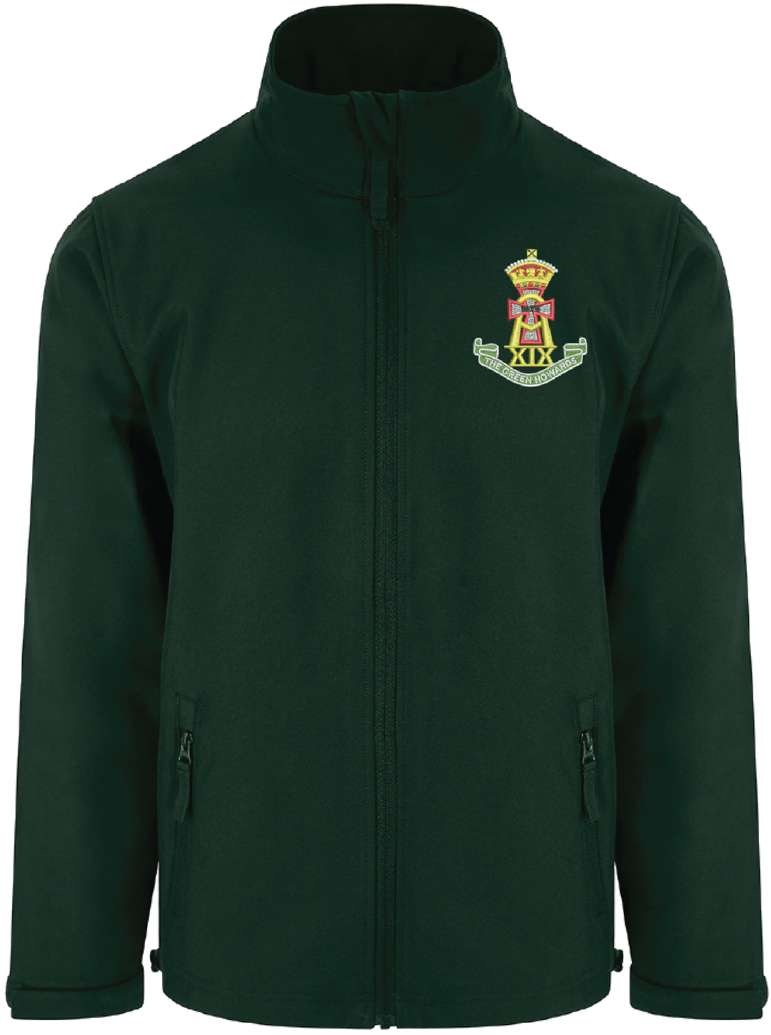 Green Howards Soft Shell Jacket