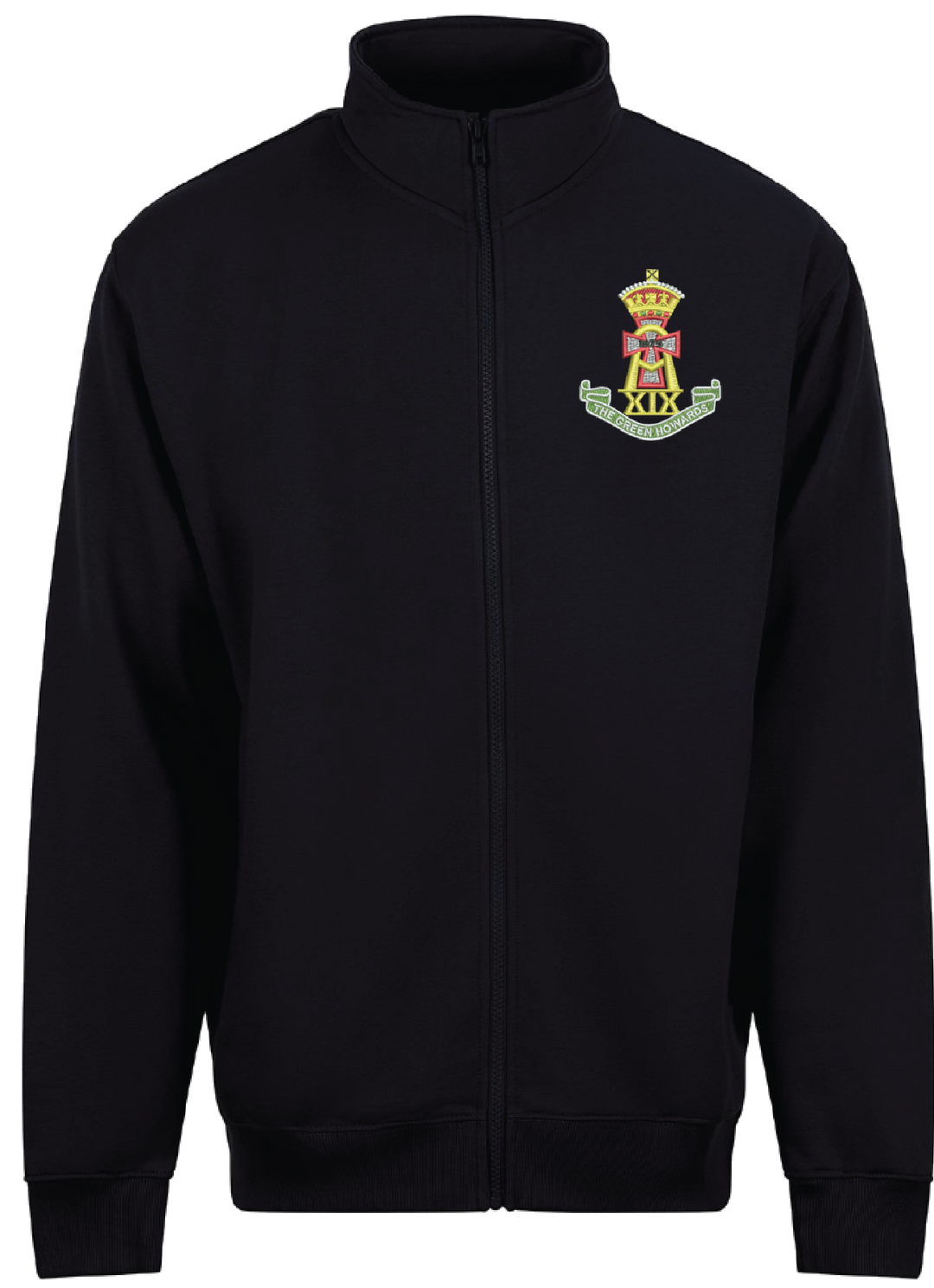 Green Howards Zipped Jacket