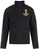 Green Howards Quarter Zip Fleece