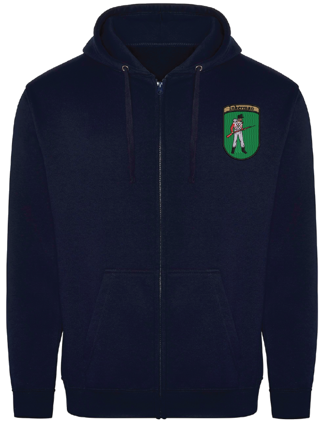 Inkerman Zipped Hoodie