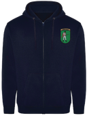 Inkerman Zipped Hoodie