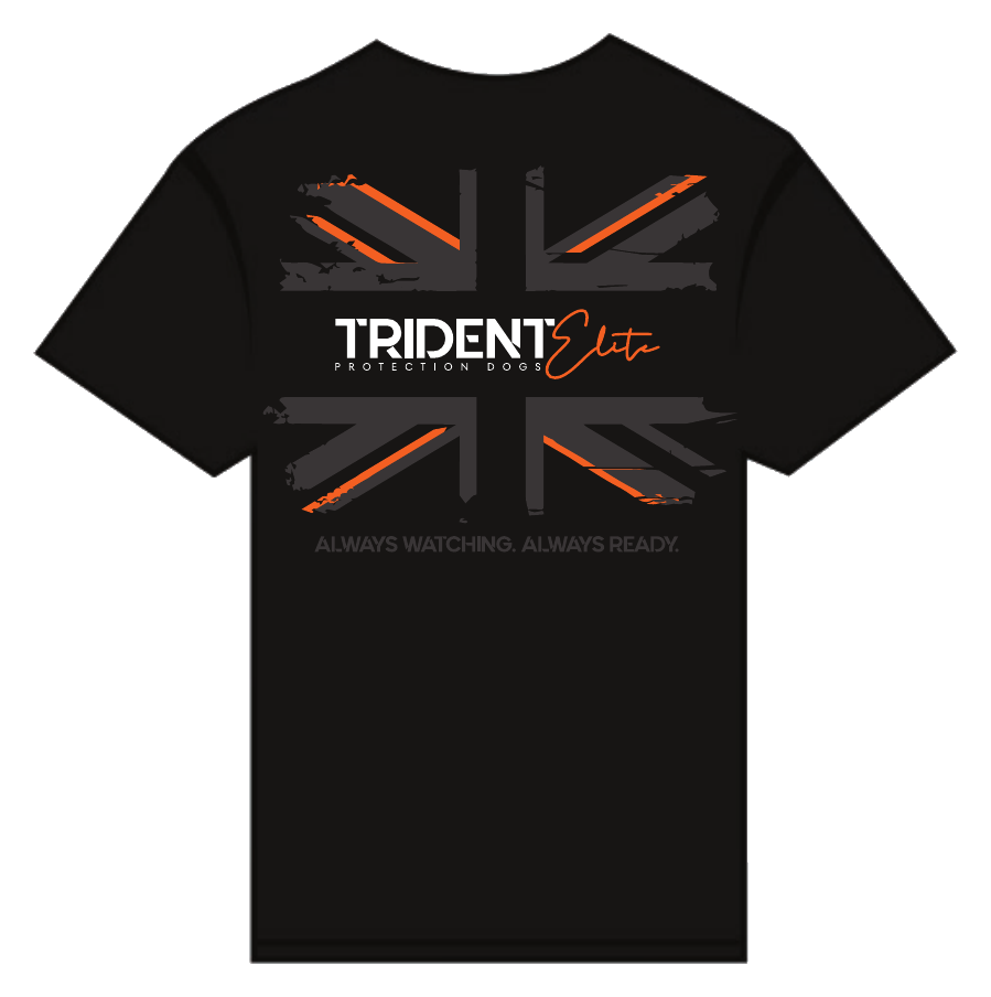 Trident Elite – Always Watching, Always Ready Tee (Orange)
