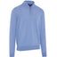 1/4-zip merino blend sweater