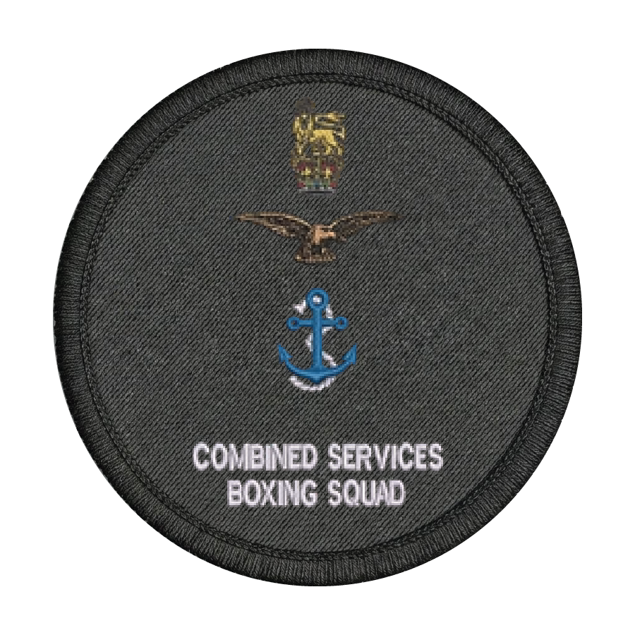 Combined Services Boxing Squad Patch