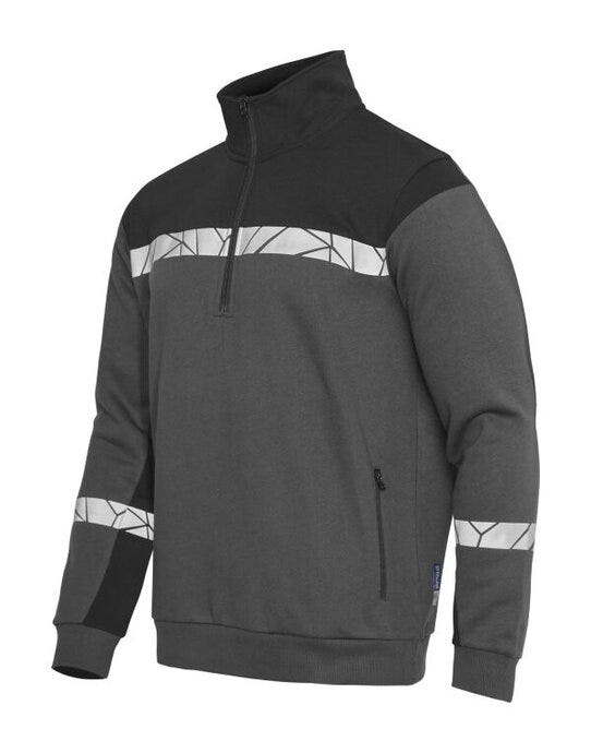 ProJob Progression 7102 Half Zip Sweat