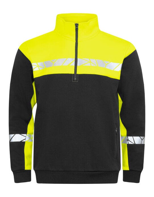 ProJob Progression 7102 Half Zip Sweat
