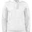 Clique Basic Active Hoody - White