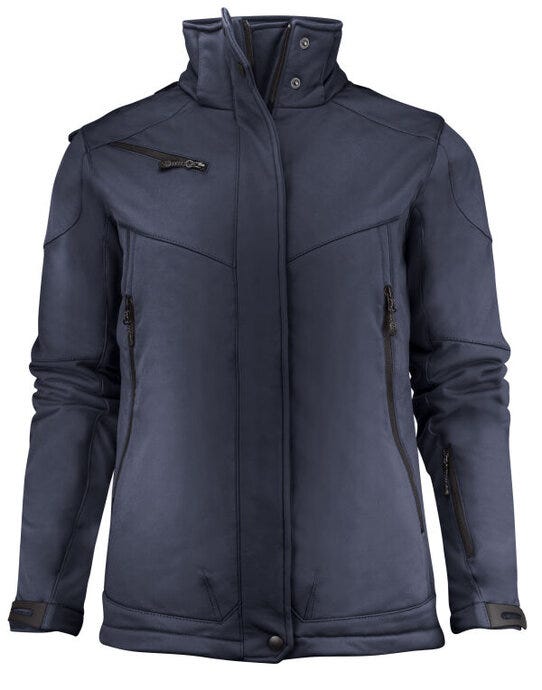 Printer Ladies Skeleton Softshell Jacket