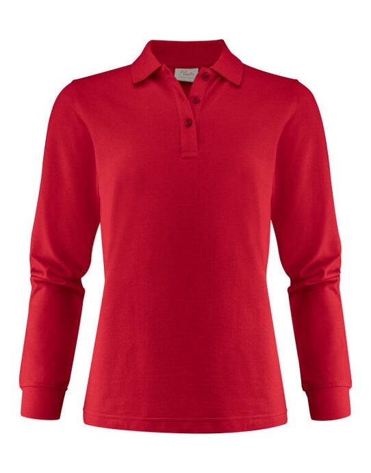 Printer Ladies Surf Pro LS Polo