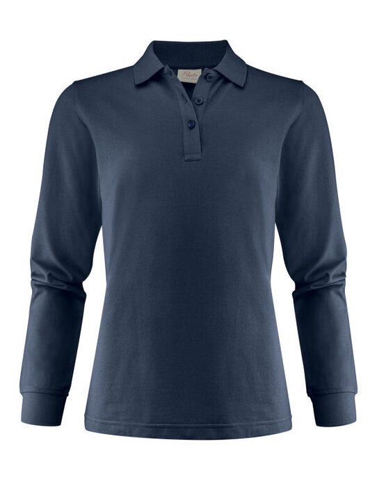 Printer Ladies Surf Pro LS Polo
