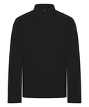 Premium piqué 1/4-zip top