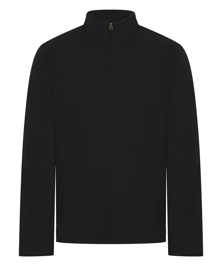 Premium piqué 1/4-zip top