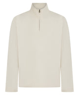 Premium piqué 1/4-zip top