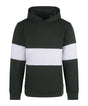 Heavyweight panelled hoodie
