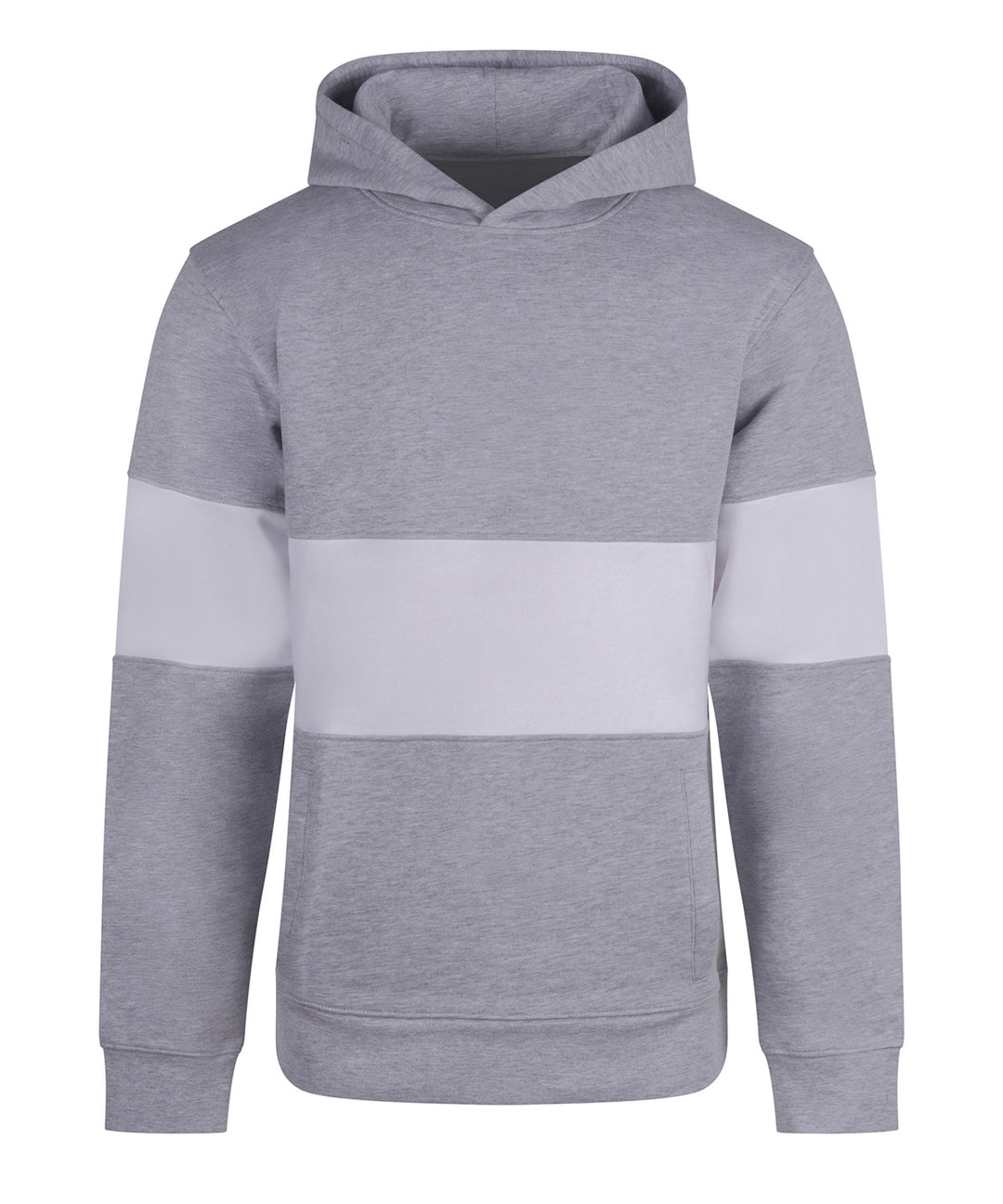 Heavyweight panelled hoodie