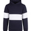 Heavyweight panelled hoodie