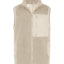 Recycled sherpa gilet
