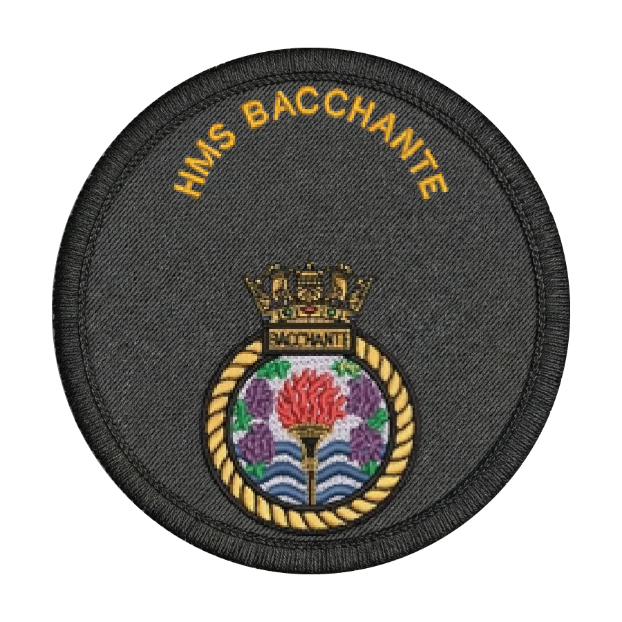 HMS Bacchante Patch