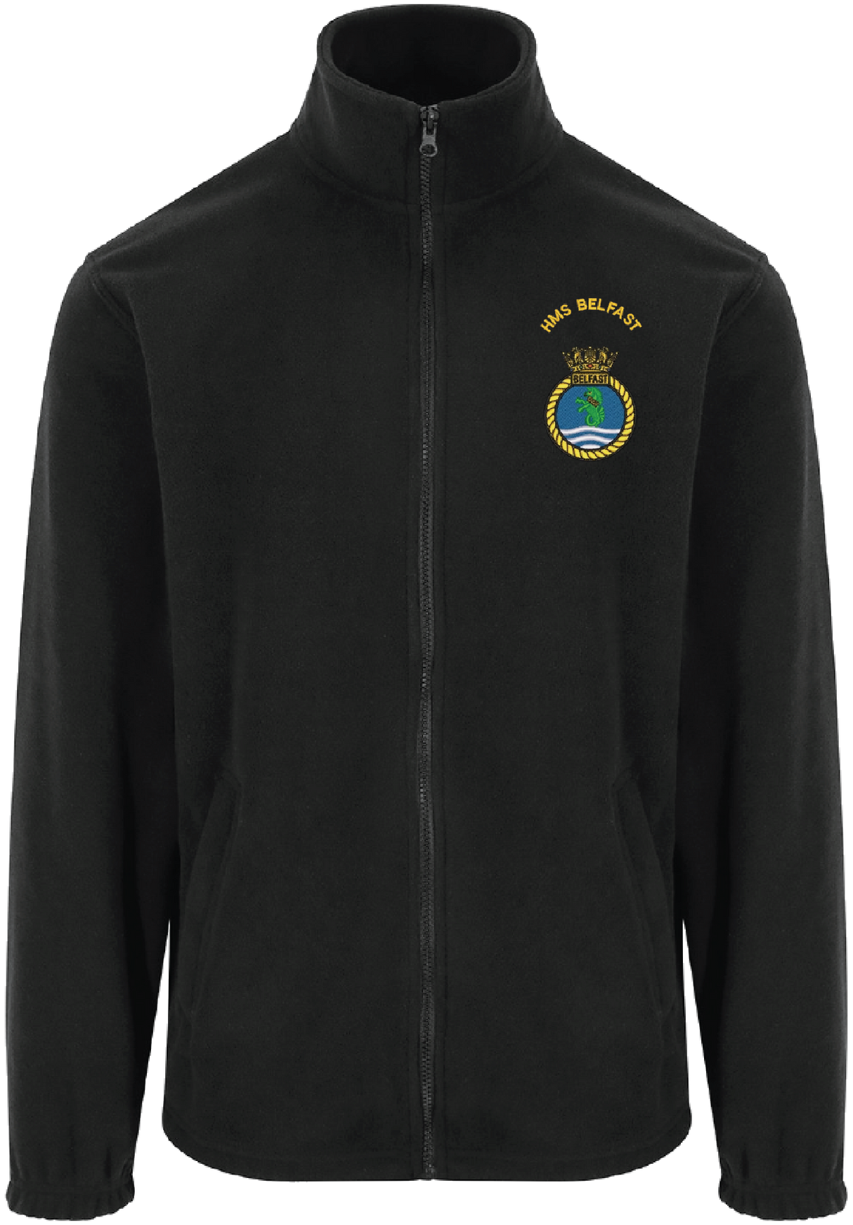 HMS Belfast Zipped Fleece