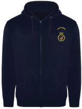 HMS Daring Zipped Hoodie