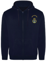 HMS Dauntless Zipped Hoodie