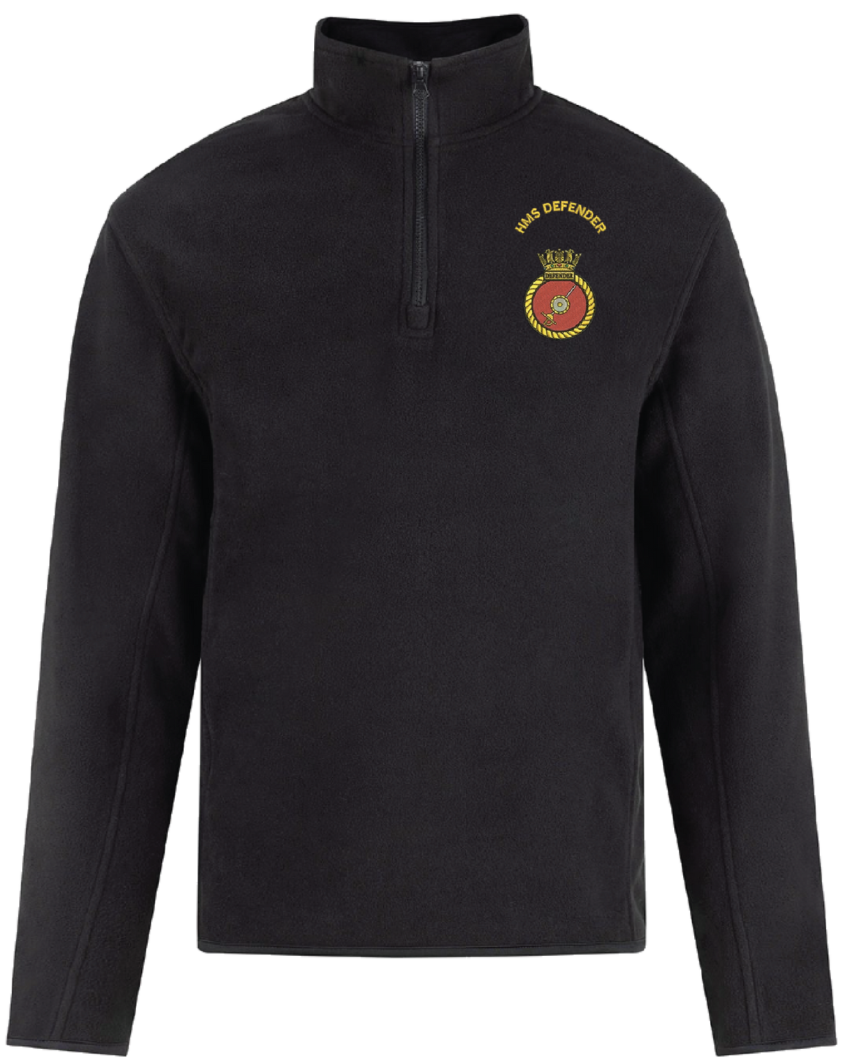 HMS Defender Quarter Zip Fleece
