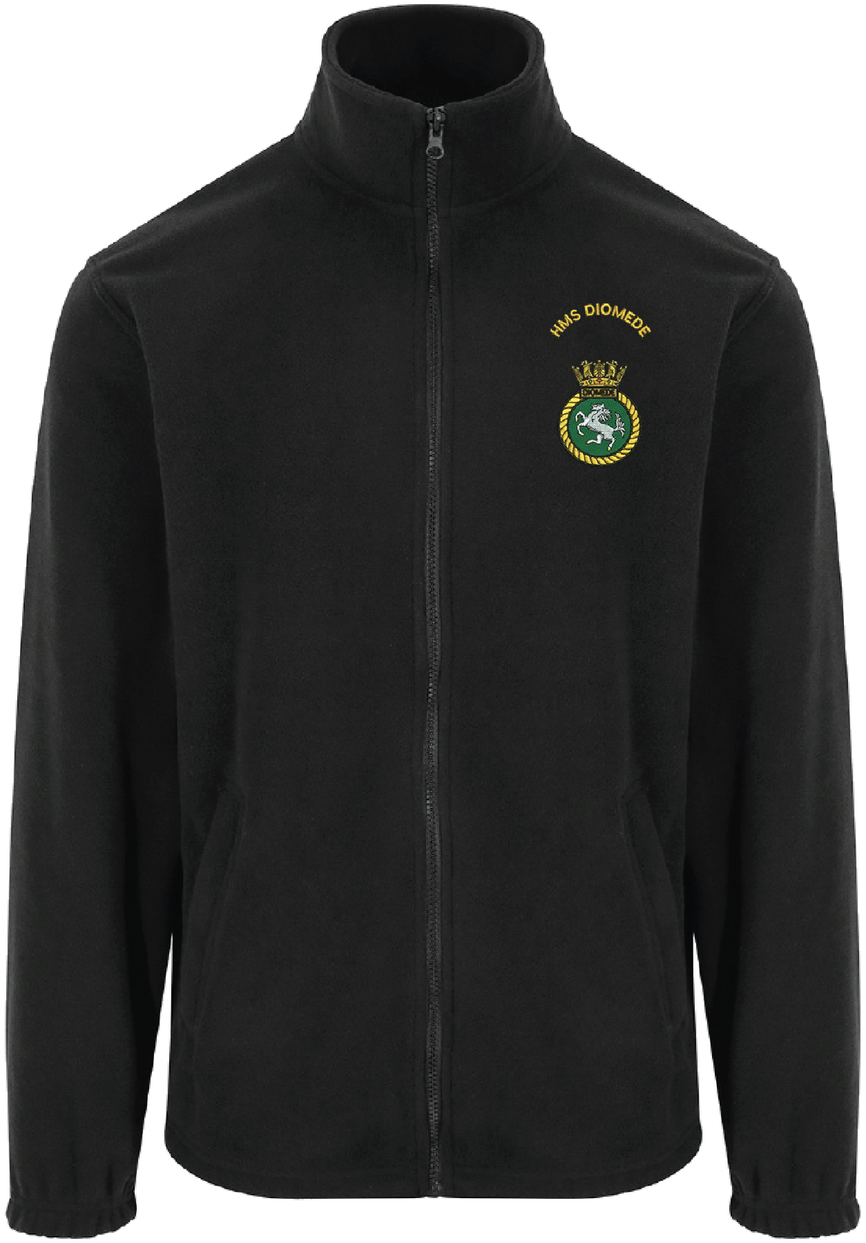 HMS Diomede Zipped Fleece