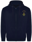 HMS Dolphin Zipped Hoodie