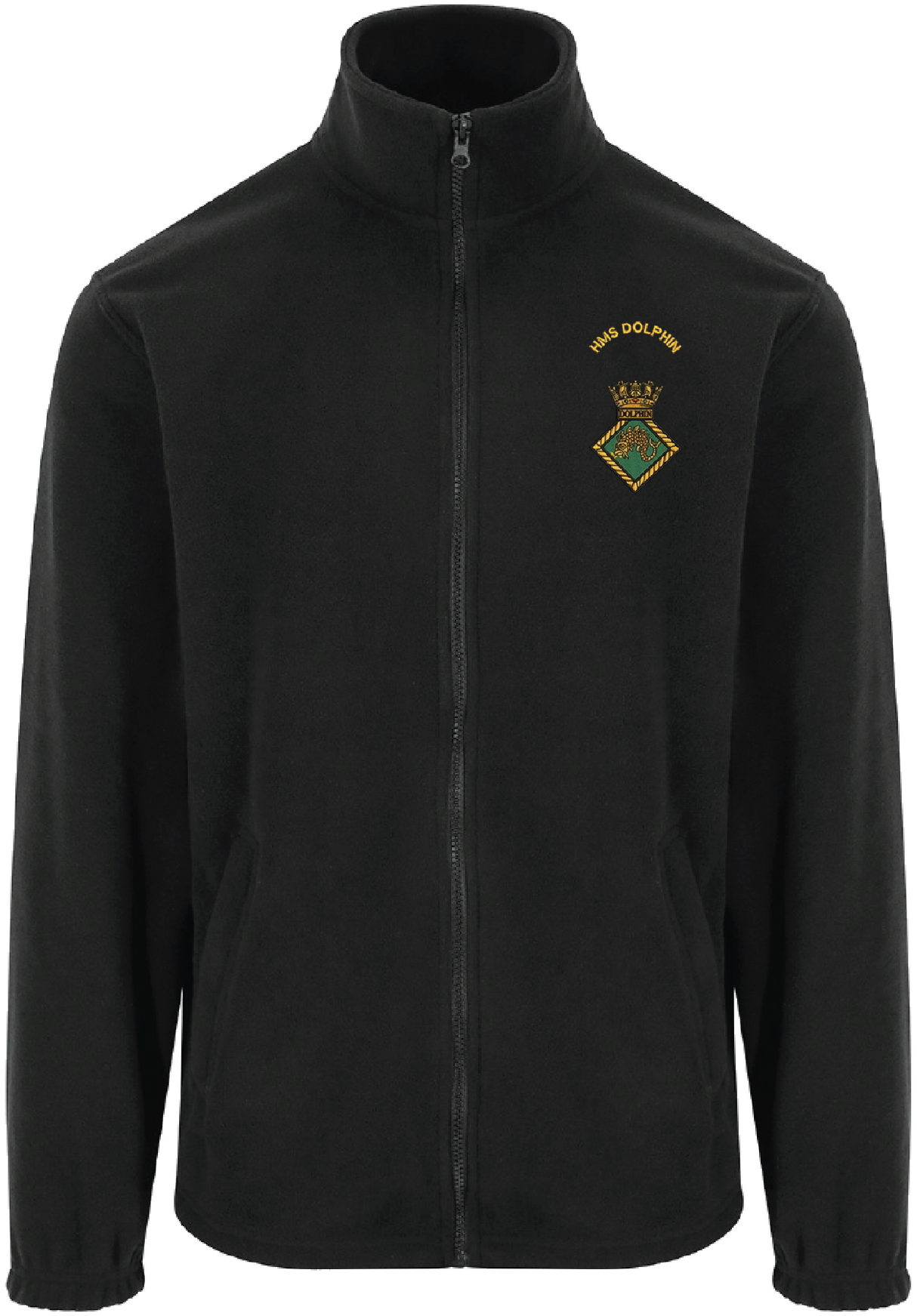 HMS Dolphin Zipped Fleece