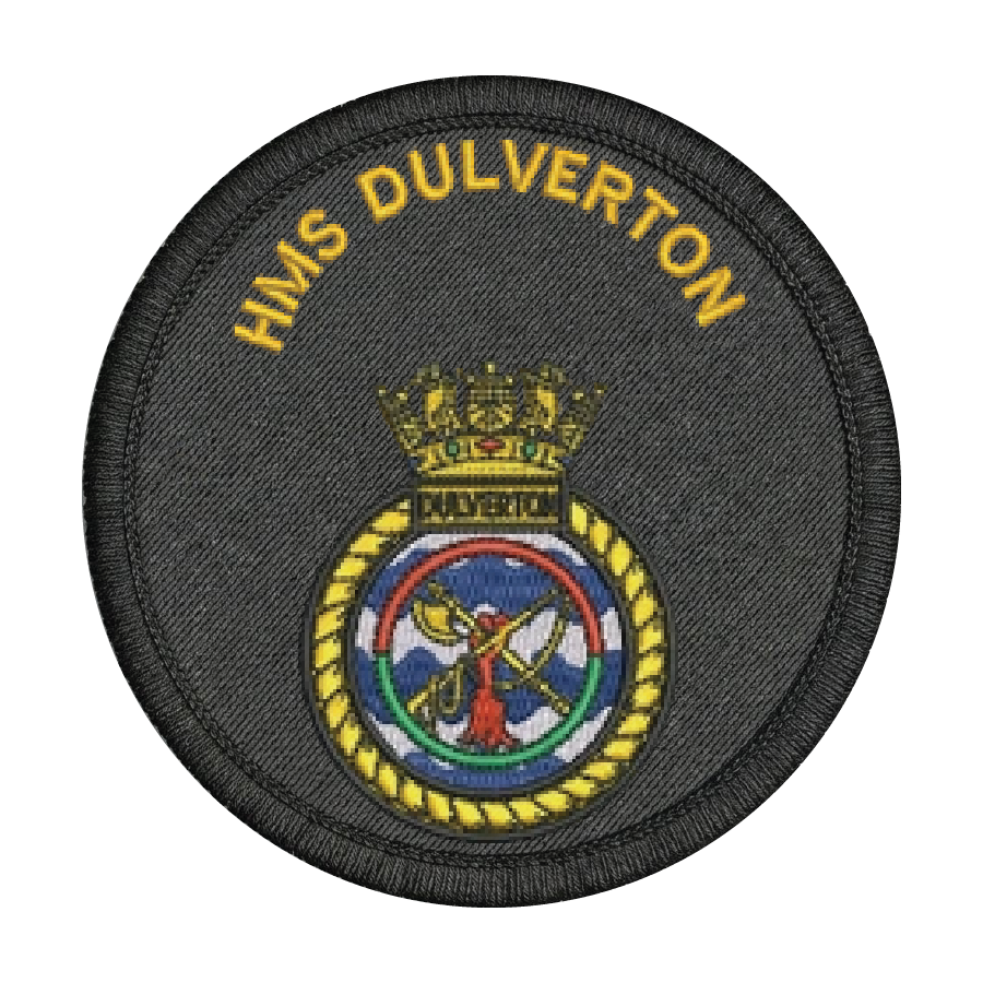 HMS Dulverton Patch