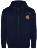 HMS Duncan Zipped Hoodie