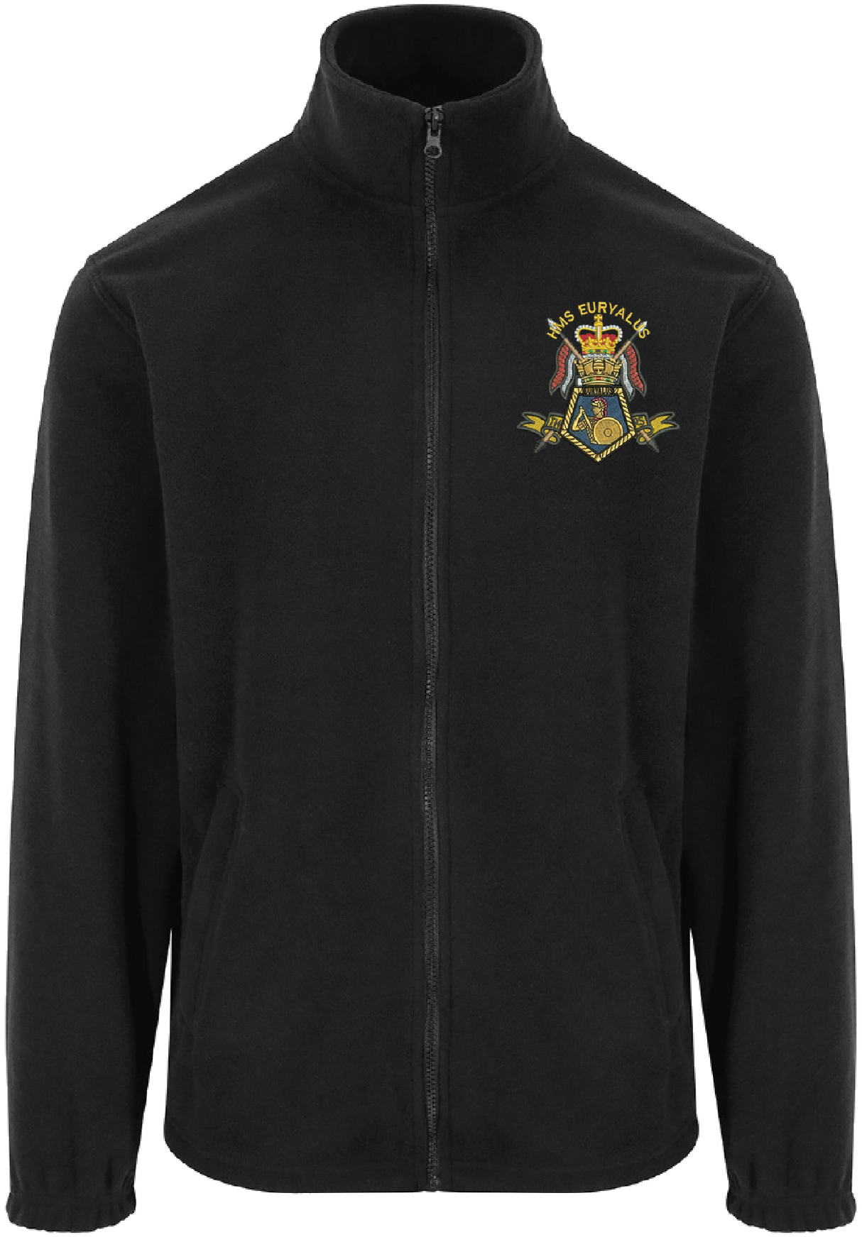 HMS Euryalus Zipped Fleece