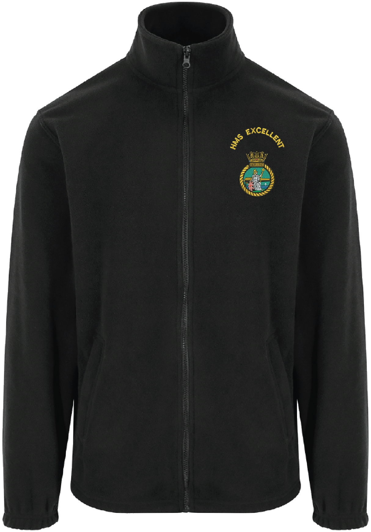 HMS Excellent Zipped Fleece