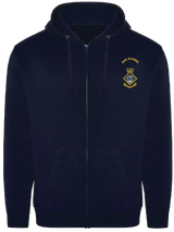 HMS Ganges Zipped Hoodie