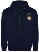 HMS Guernsey Zipped Hoodie