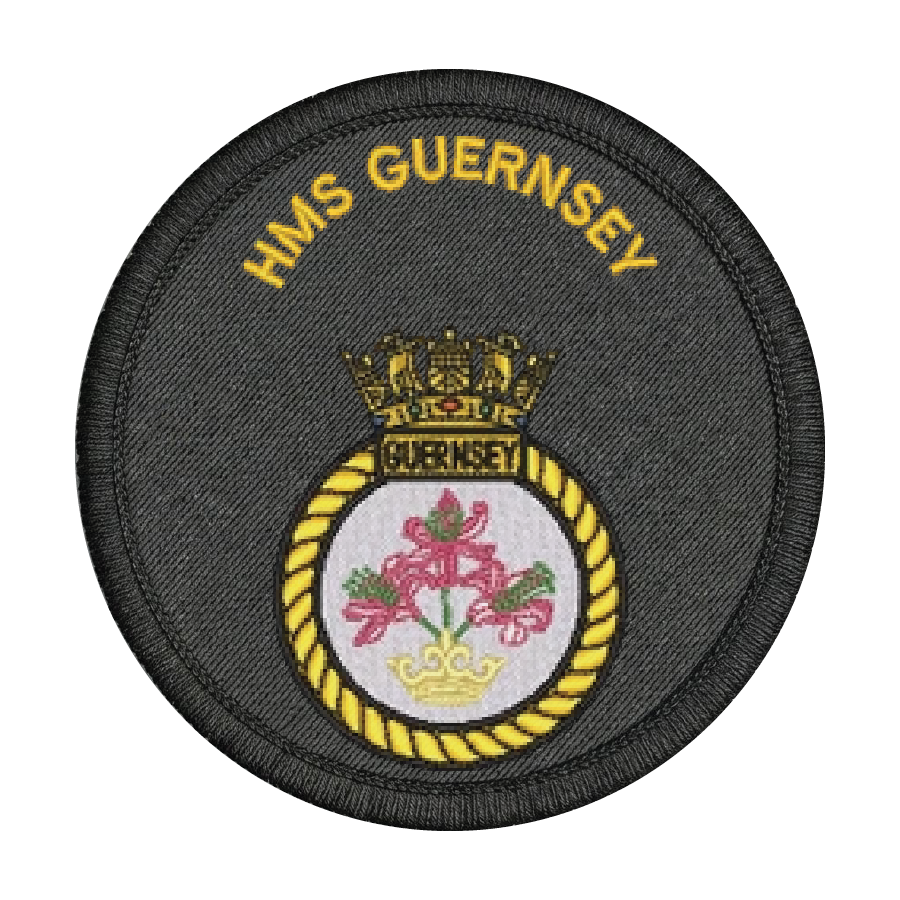 HMS Guernsey Patch
