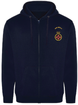 HMS Hecla Zipped Hoodie